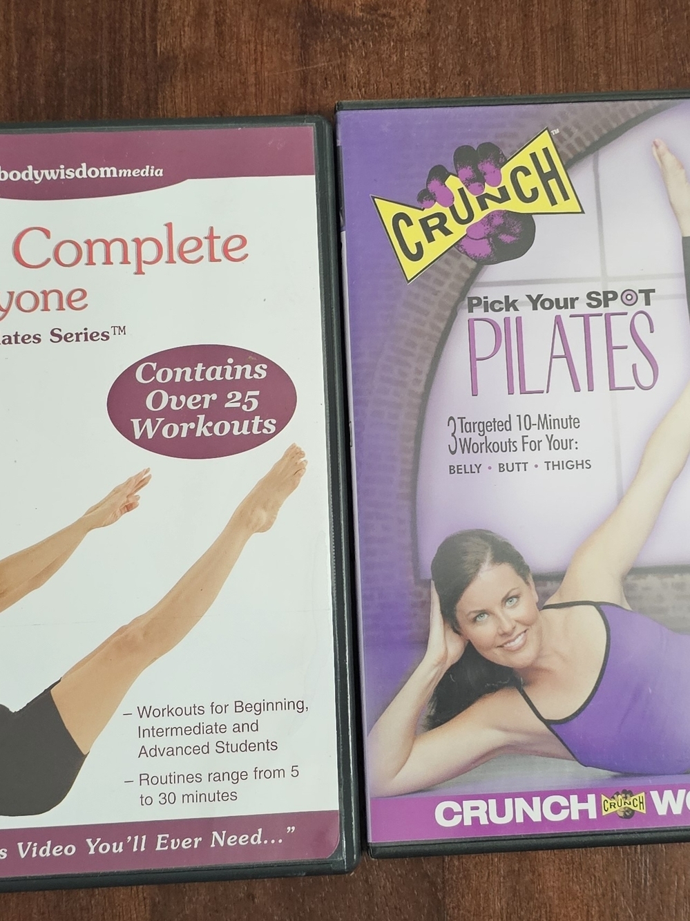 Set Of 2 Pilates DVDs